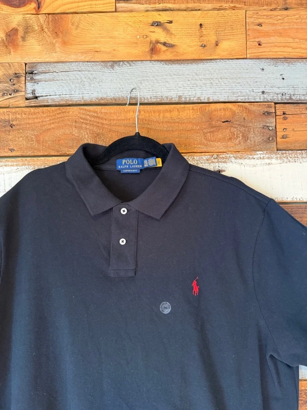 NWOT Polo Ralph Lauren Cotton Mesh Polo Shirt Custom Slim Fit